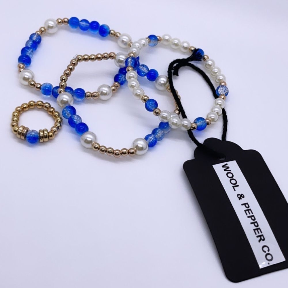 NWT Wool + Pepper Co. Matching Jewelry Set (4)